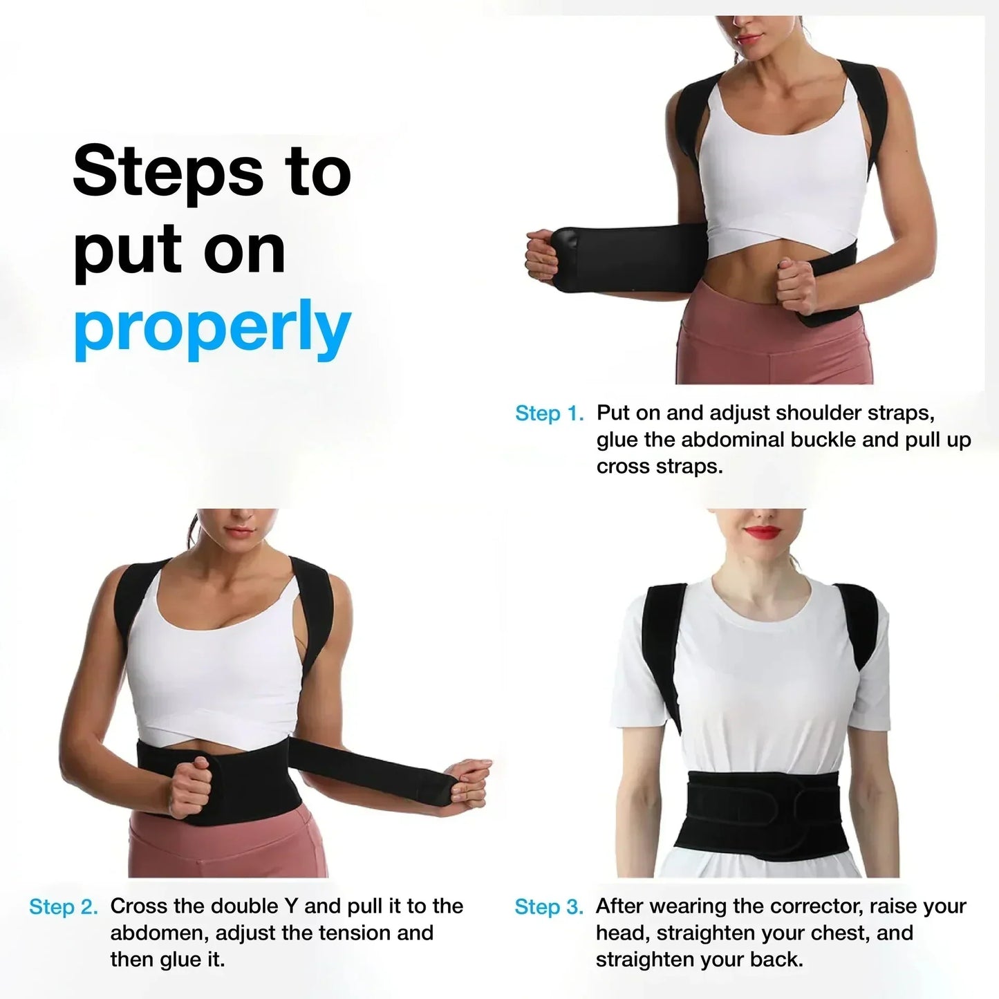 HZA™ Posture Corrector – Pain Relief & Confidence Boost