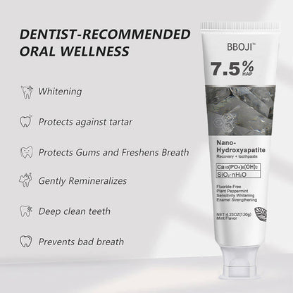 Final Day 60% OFF-BBOJI™- Fluoride-Free Hydroxyapatite Toothpaste-