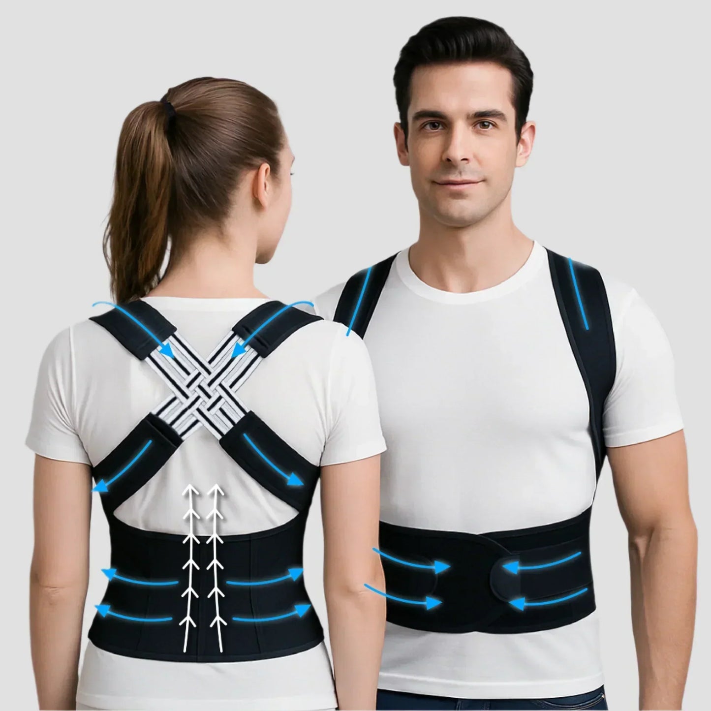 HZA™ Posture Corrector – Pain Relief & Confidence Boost-
