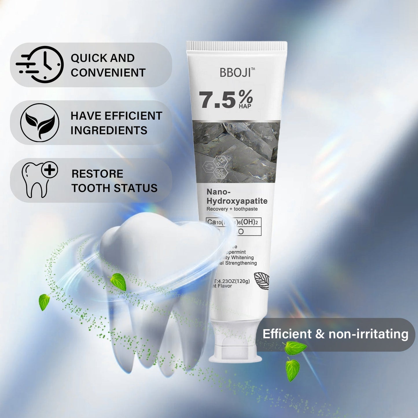 Final Day 60% OFF-BBOJI™- Fluoride-Free Hydroxyapatite Toothpaste-